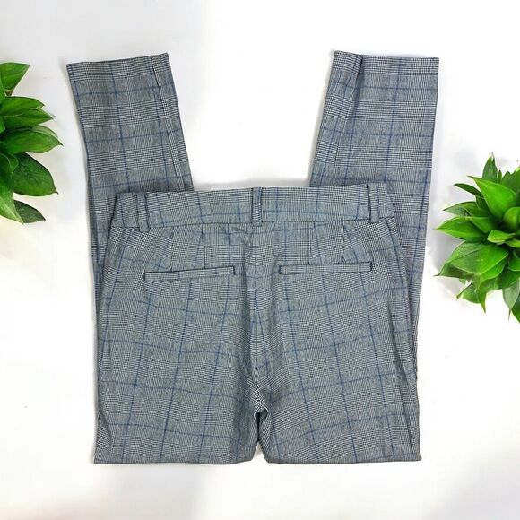 LOFT High Waist Skinny Pants in Glen Plaid - Picture 6 of 11